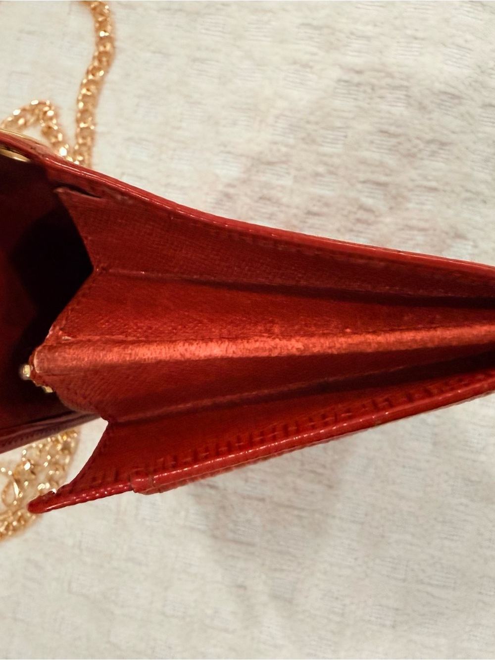 Louis Vuitton Epi Leather (long) Sarah Wallet in Brilliant Red/Red VGUC - Picture 6 of 13